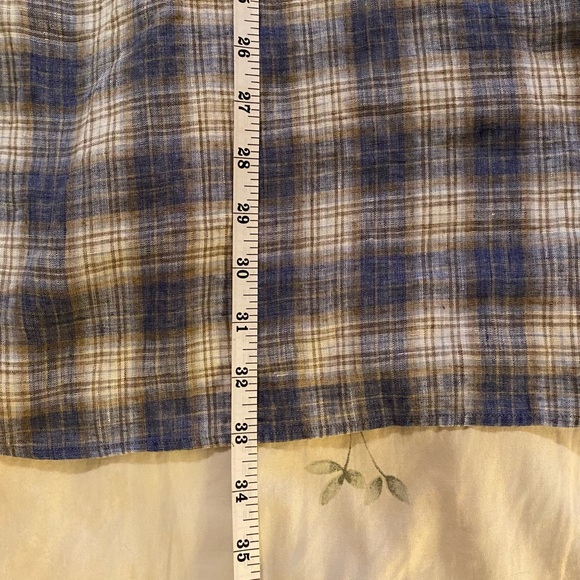 Peter Millar Collection 100% linen button down shirt business casual preppy - Picture 8 of 12